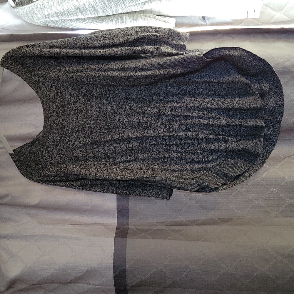 Express Extreme Circle Hem tunic sweater